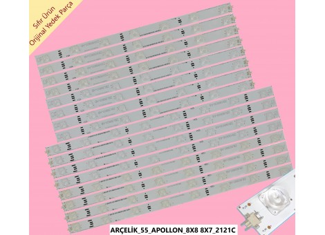 ARÇELİK A55 LB 8477, A55 LW 8477 Led bar, ZBJ60600-AB, ZBL60600-AB, ZBM60600-AB, ZBK60600-AB Tv ledleri